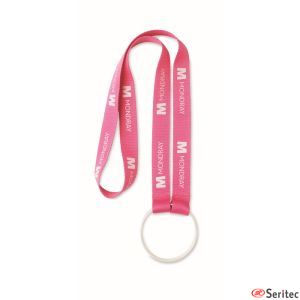 Lanyard personalizado anilla para colgar bebidas