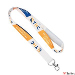 Lanyard de satn personalizado