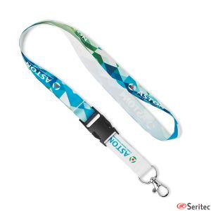 Lanyard de satn personalizado