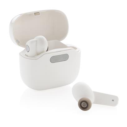 Auriculares publicitarios personalizados inalámbricos TWS en estuche de carga esterilizante UV-C