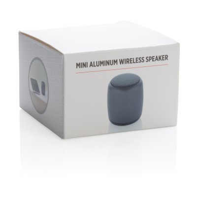 Mini Altavoces personalizados inalámbrico de aluminio