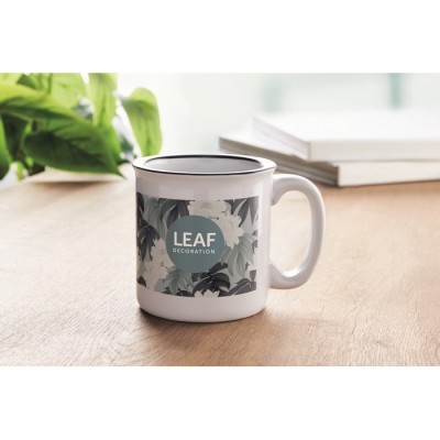 Taza vintage publicitaria