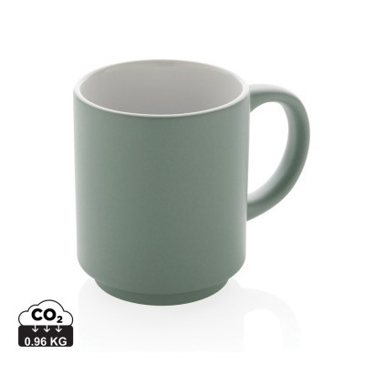 Taza publicitaria apilable en color 180ml