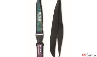 Lanyard iridiscente personalizado