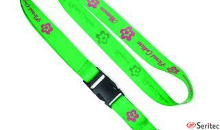 Lanyard de satén personalizado