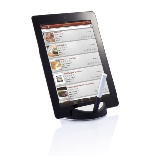 Stand Chef para tablet con bolígrafo táctil