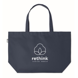 Bolsa de compra ecológica reciclada de 600D RPET personalizada