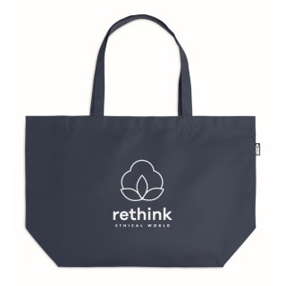 Bolsa de compra ecológica reciclada de 600D RPET personalizada