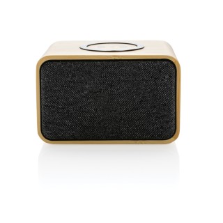 Altavoz de bambú inalámbrico de 5w reciclado personalizado