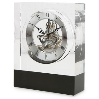 Reloj sobremesa de cristal para personalizar