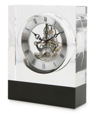 Reloj sobremesa de cristal para personalizar