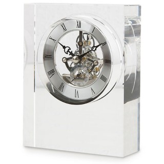 Reloj sobremesa de cristal para personalizar